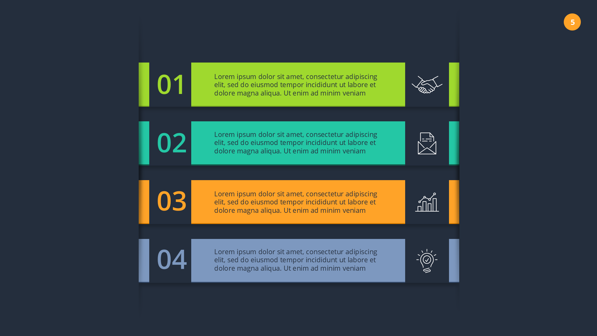 Creative V2 Dark slide 5